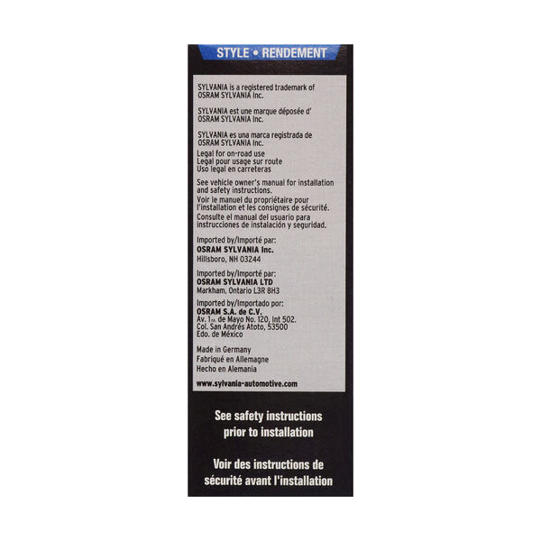 SYLVANIA D2S SilverStar zXe HID Headlight Bulb, 1 Pack, , hi-res