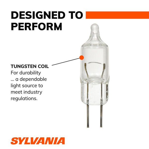 SYLVANIA 891 Basic Fog Bulb, 1 Pack, , hi-res