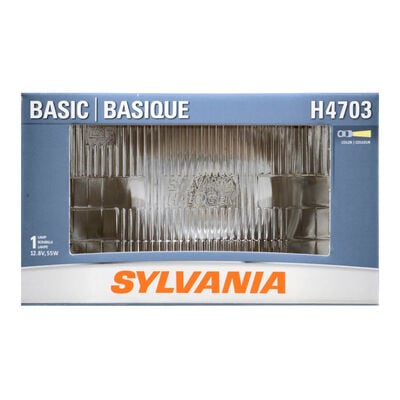 SYLVANIA H4703 Basic Sealed Beam Headlight, 1 Pack