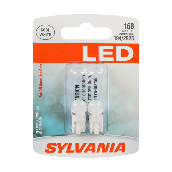 SYLVANIA 168 WHITE SYL LED Mini Bulb, 2 Pack, , hi-res