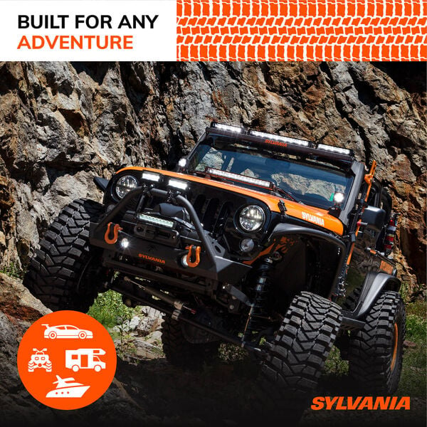 SYLVANIA Slim 7 Inch LED Light Bar - Spot, , hi-res