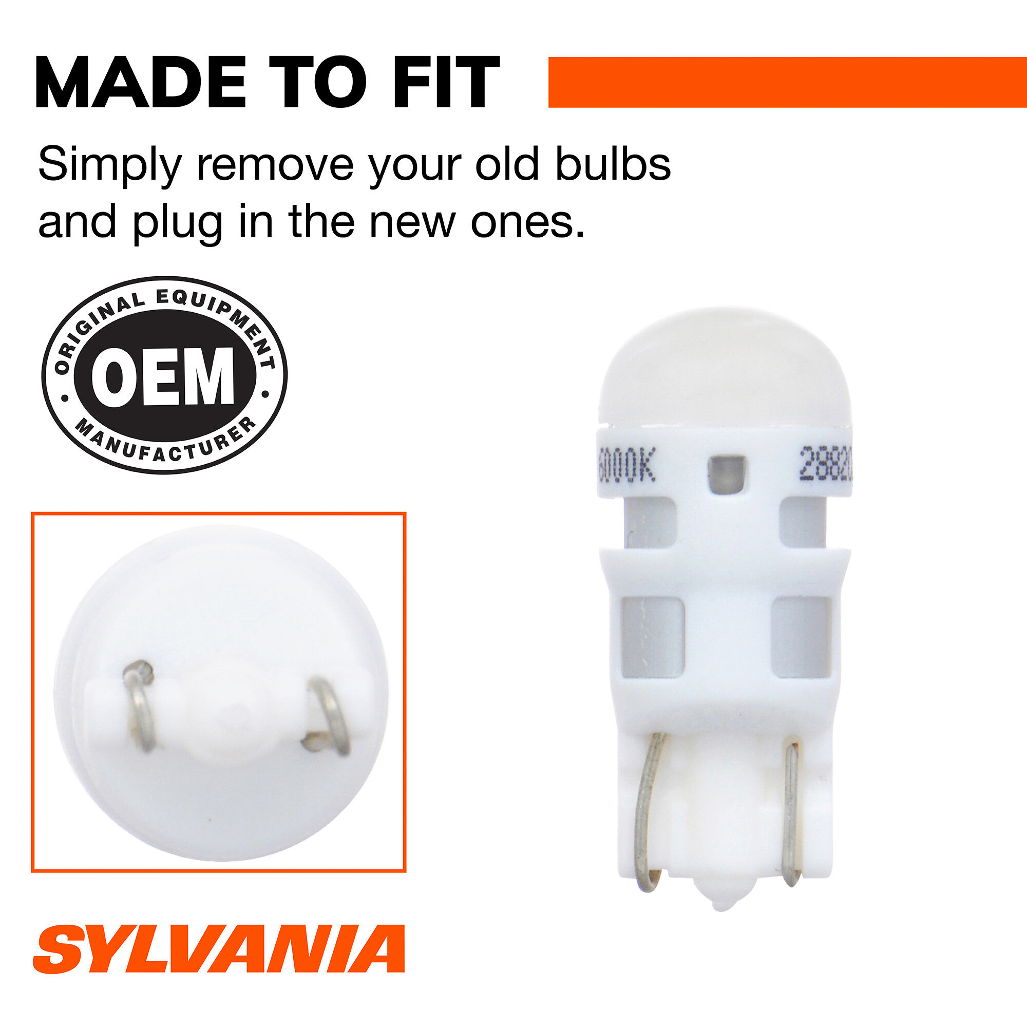 SYLVANIA 168 WHITE ZEVO LED Mini, 1 Pack
