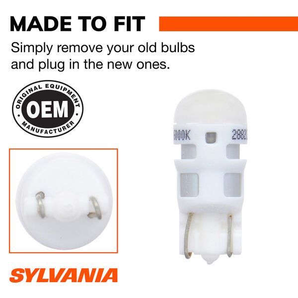 SYLVANIA 168 WHITE ZEVO LED Mini, 1 Pack, , hi-res