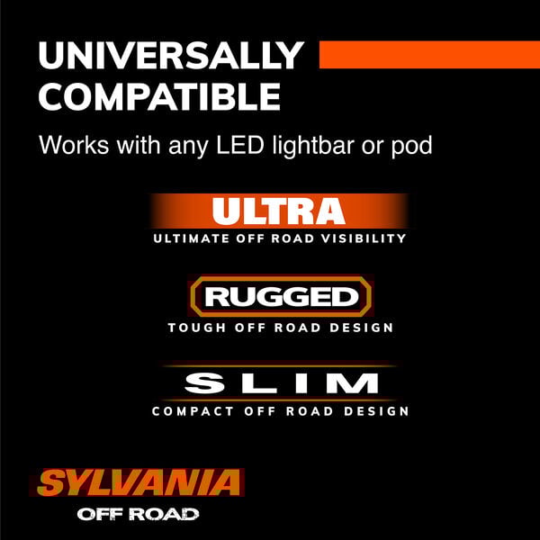 SYLVANIA Tube Mount Clamp Brackets - 1 to 2 Inch, , hi-res