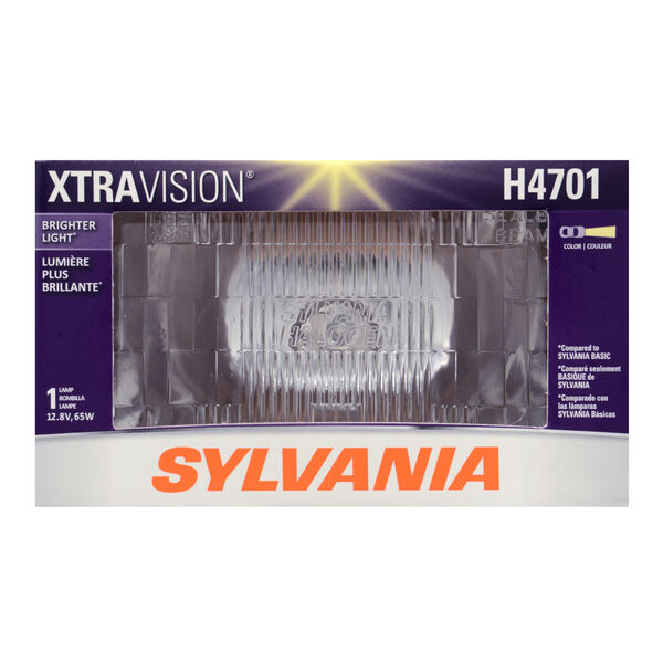 SYLVANIA H4701 XtraVision Sealed Beam Headlight, 1 Pack, , hi-res