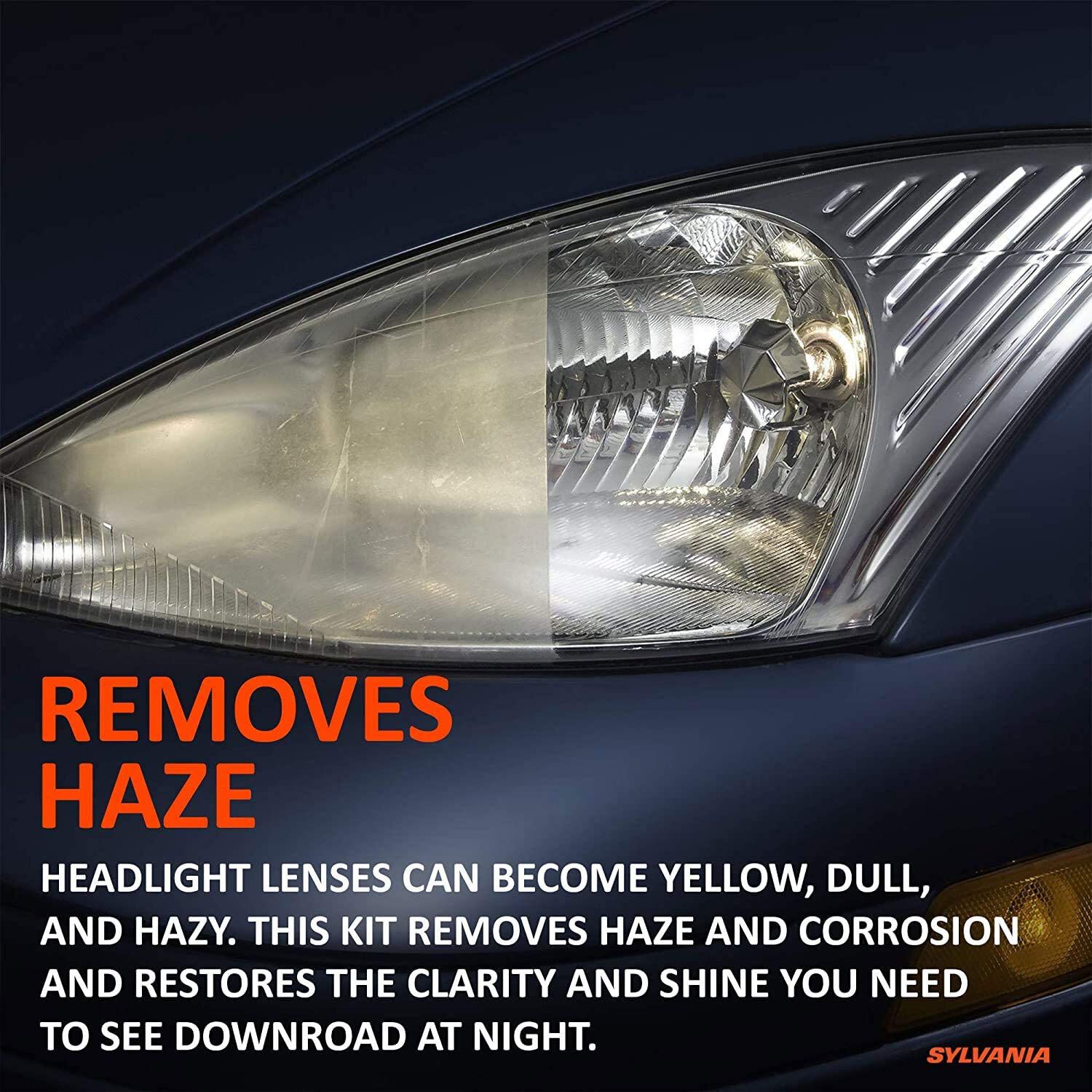 Restoring headlight outlet lenses