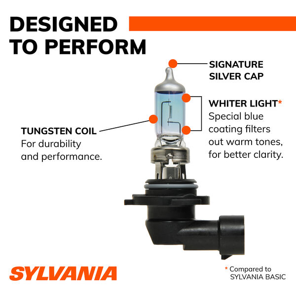 SYLVANIA 9145 SilverStar Halogen Fog Bulb, 1 Pack, , hi-res