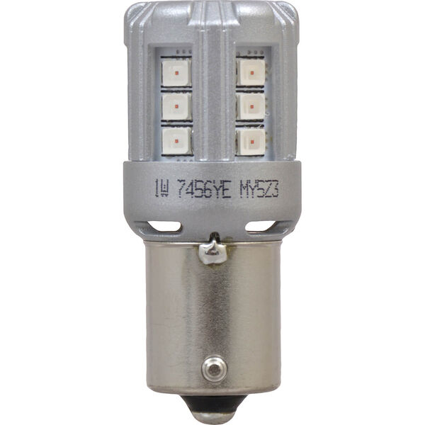 SYLVANIA 7506 AMBER LED Mini Bulb, 2 Pack, , hi-res