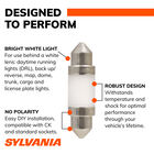 SYLVANIA DE3425 WHITE ZEVO LED Mini, 1 Pack, , hi-res