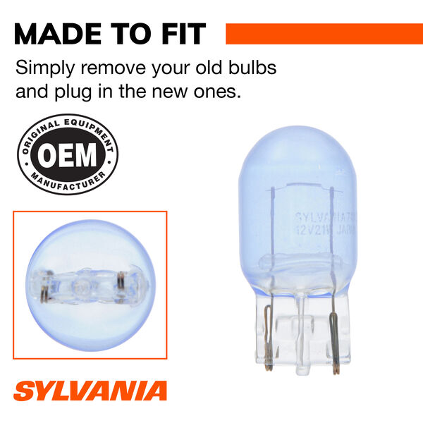 SYLVANIA 7440 SilverStar Mini Bulb, 2 Pack, , hi-res