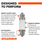 SYLVANIA 211-2 WHITE ZEVO LED Mini, 1 Pack, , hi-res