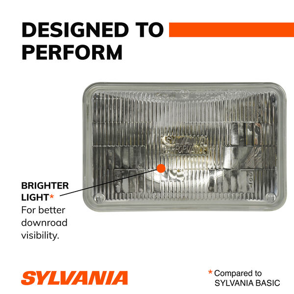 SYLVANIA H4656 XtraVision Sealed Beam Headlight, 1 Pack, , hi-res