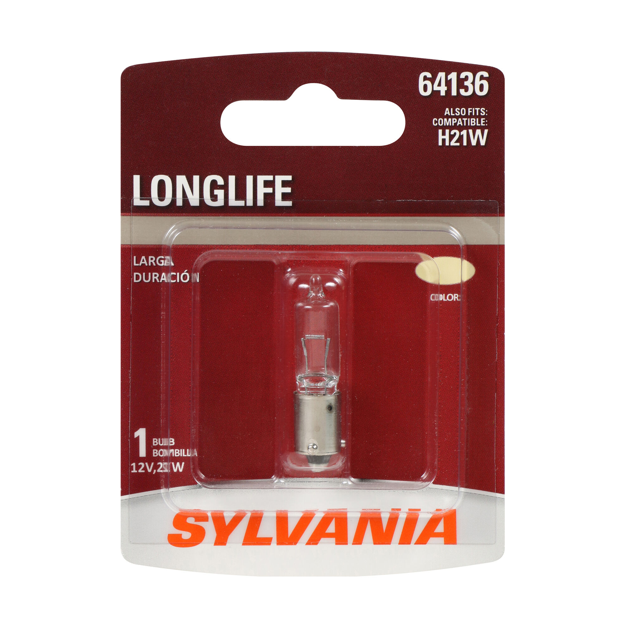 最新最全の Mini Life Long 64136 SYLVANIA Bulb, Pack 1 その他