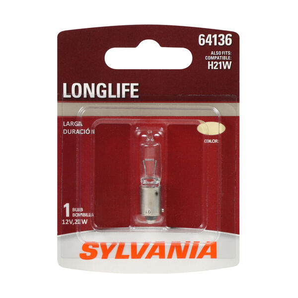 SYLVANIA 64136 Long Life Mini Bulb, 1 Pack, , hi-res
