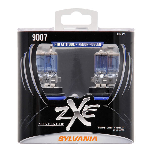 SYLVANIA 9007 SilverStar zXe Halogen Headlight Bulb, 2 Pack, , hi-res