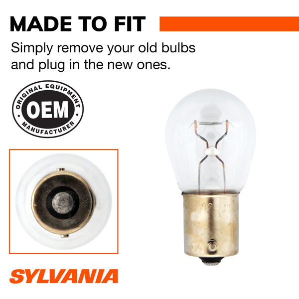 SYLVANIA 7506 Long Life Mini Bulb, 2 Pack, , hi-res