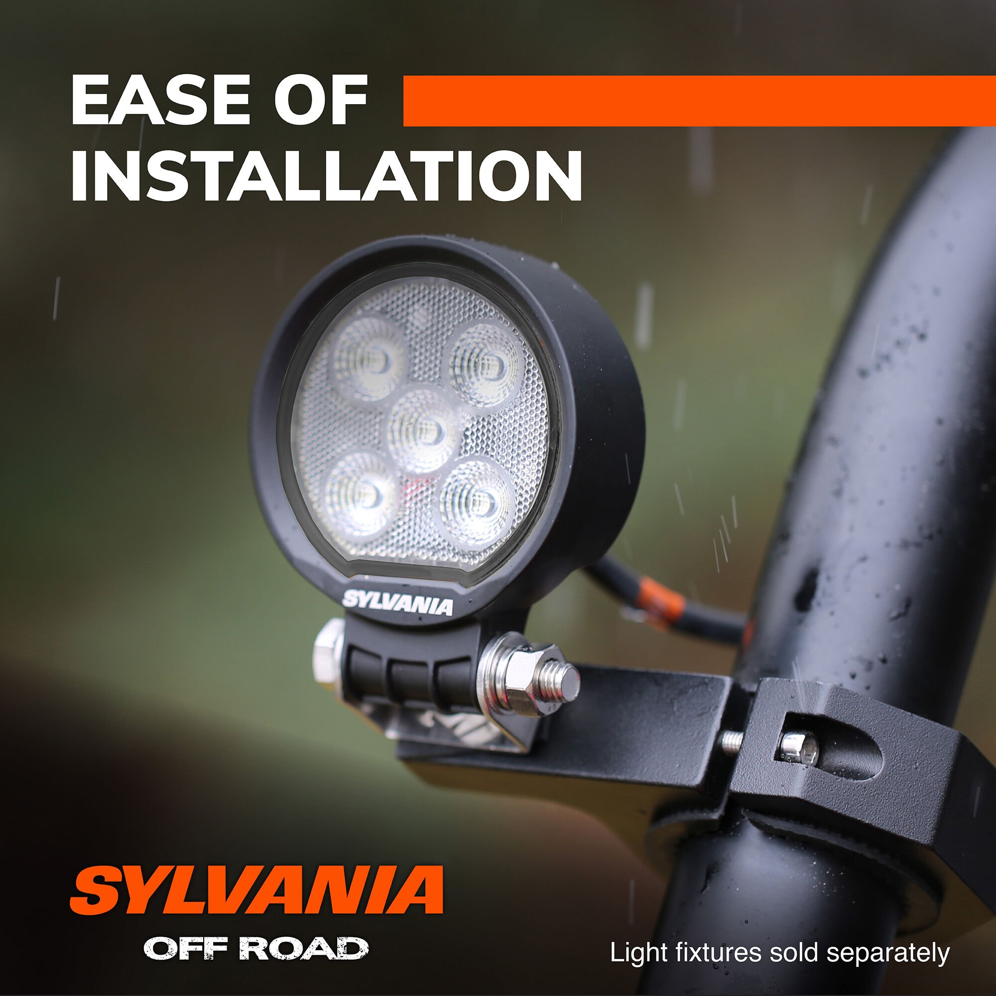 SYLVANIA Tube Mount Clamp Brackets - 1 to 2 Inch