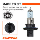 SYLVANIA H13 SilverStar zXe Gold Halogen Headlight Bulb, 2 Pack, , hi-res
