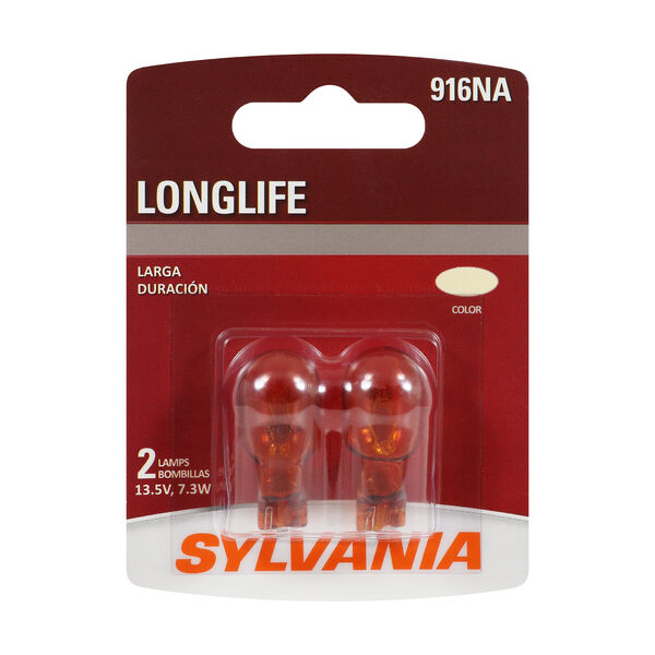 SYLVANIA 916NA Long Life Mini Bulb, 2 Pack, , hi-res