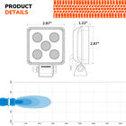 SYLVANIA Slim 3 Inch LED Pod Cube - Flood, , hi-res