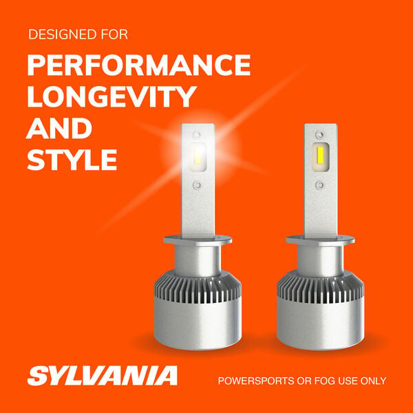 finansiel Forestående vinder SYLVANIA H1 LED Fog & Powersports Bulb, 2 Pack