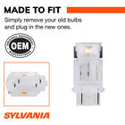 SYLVANIA 3057A AMBER SYL LED Mini Bulb Mini Bulb, 2 Pack, , hi-res