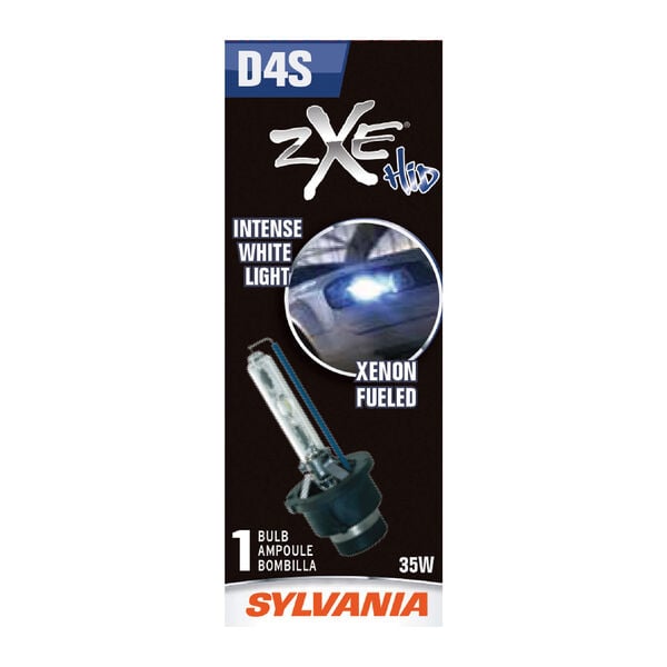 SYLVANIA D4S SilverStar zXe HID Headlight Bulb, 1 Pack, , hi-res