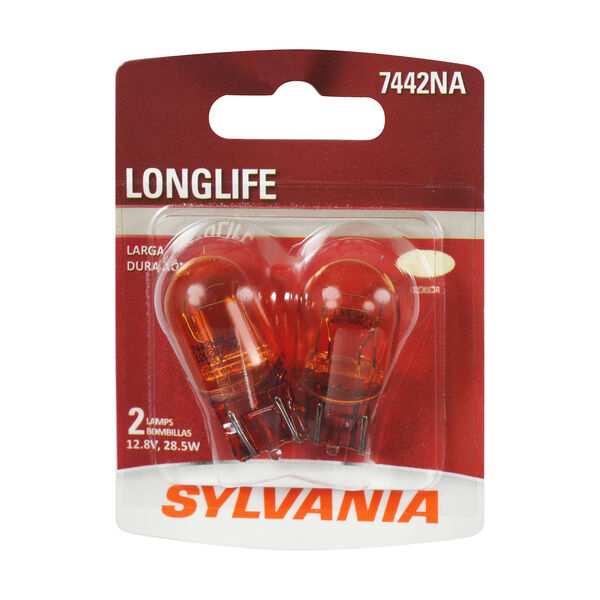 SYLVANIA 7442NA Long Life Mini Bulb, 2 Pack, , hi-res