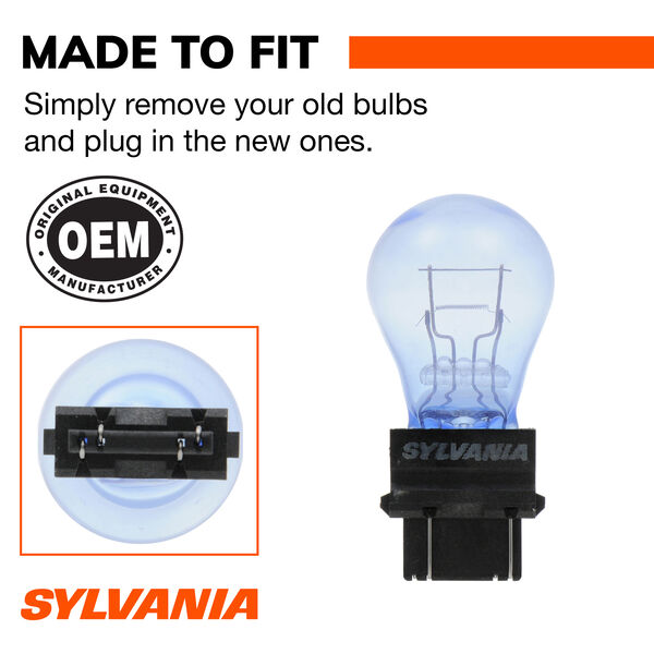 SYLVANIA 3157 SilverStar Mini Bulb, 2 Pack, , hi-res