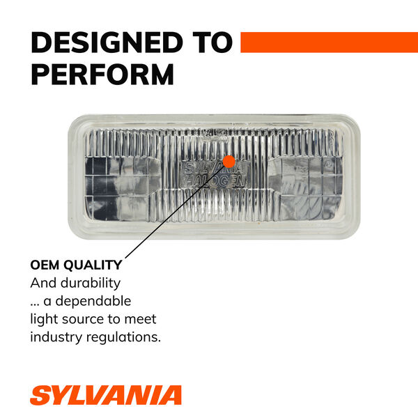 SYLVANIA H4351 Basic Sealed Beam Headlight, 1 Pack, , hi-res