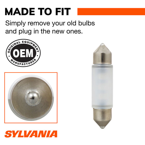 SYLVANIA 6418 BLUE LED Mini Bulb, 1 Pack, , hi-res