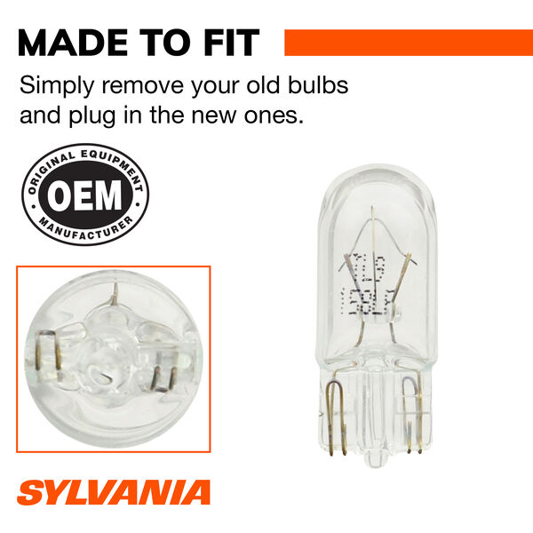 SYLVANIA 158 Long Life Mini Bulb, 2 Pack, , hi-res