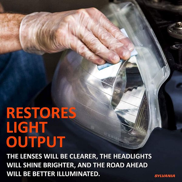 Car Headlight Restorer Kit Heavy Duty Repair Light Cleaner
