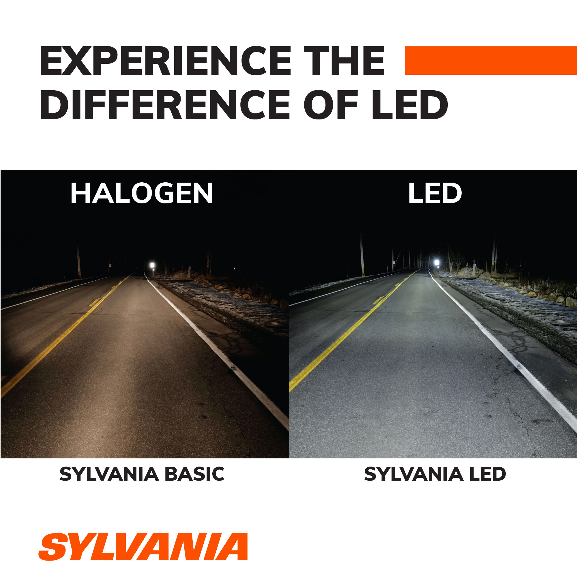 Sylvania h6054 led top