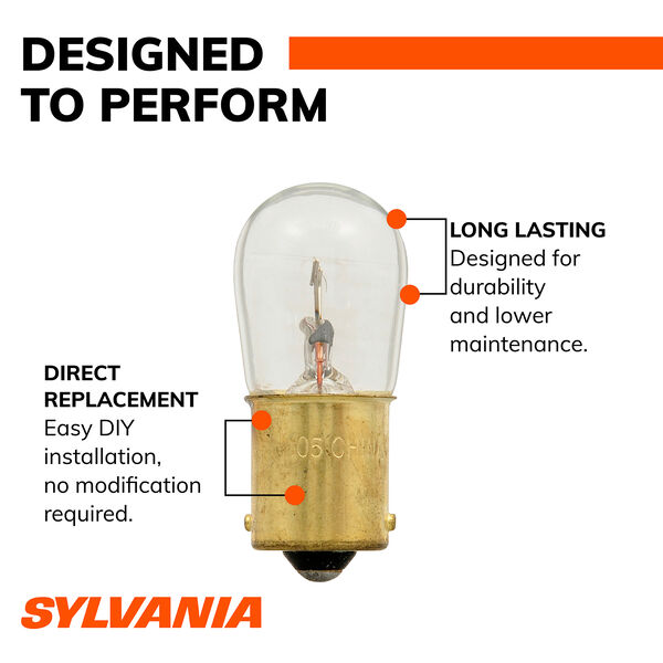SYLVANIA 105 Long Life Mini Bulb, 2 Pack, , hi-res