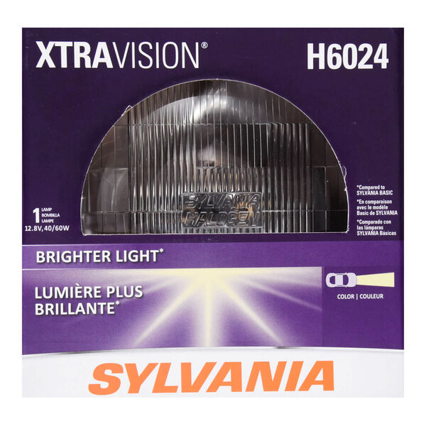 SYLVANIA H6024 XtraVision Sealed Beam Headlight, 1 Pack, , hi-res