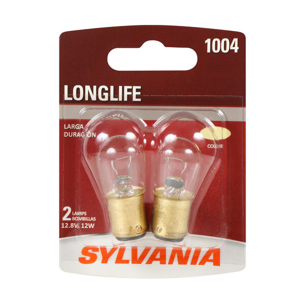 SYLVANIA 1004 Long Life Mini Bulb, 2 Pack, , hi-res