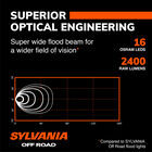 SYLVANIA 2 Inch Ultra Round LED Flood Light Pod, , hi-res