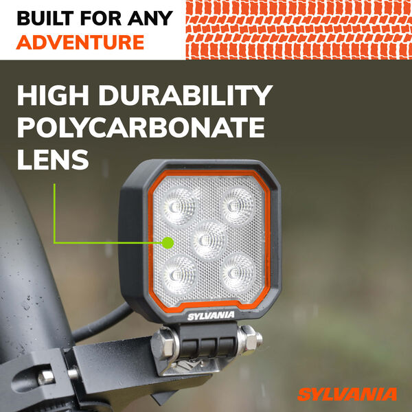 SYLVANIA Rugged 3 Inch LED Pod Cube - Flood, , hi-res