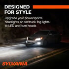SYLVANIA 9012 LED Powersports & Fog Bulb, 2 Pack, , hi-res