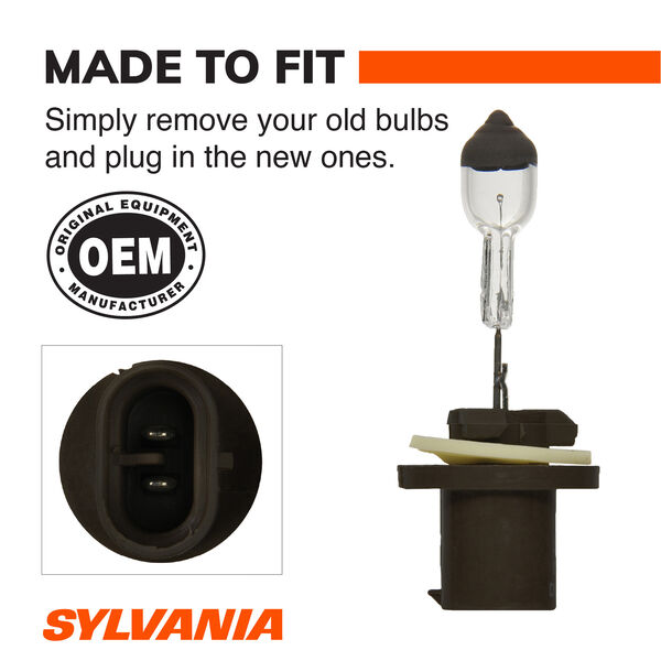 SYLVANIA 880 Basic Fog Bulb, 1 Pack, , hi-res