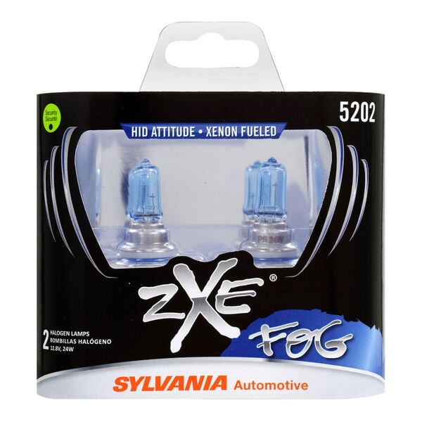 SYLVANIA 5202 SilverStar zXe Halogen Fog Bulb, 2 Pack, , hi-res