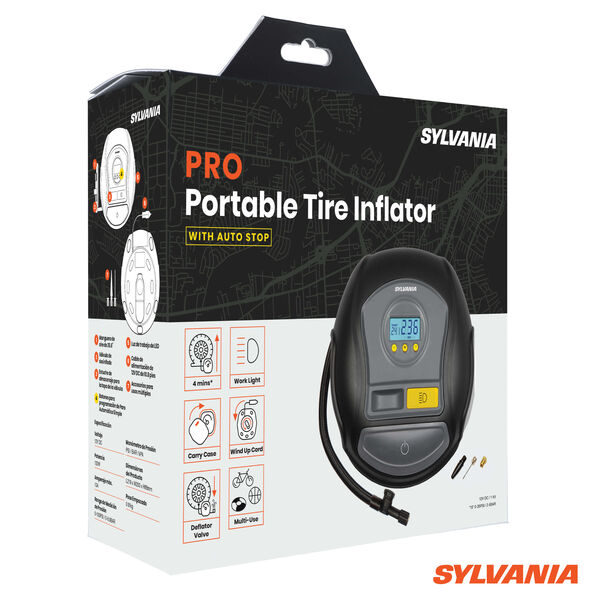 SYLVANIA PRO Portable Tire Inflator, , hi-res