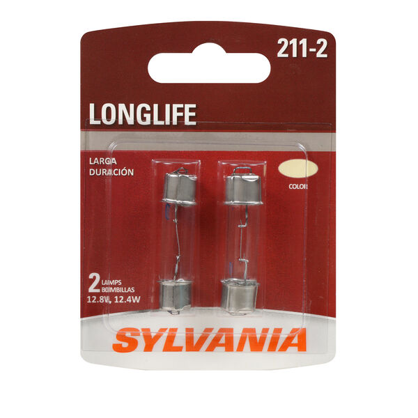 SYLVANIA 211-2 Long Life Mini Bulb, 2 Pack, , hi-res