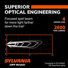 SYLVANIA Ultra 3 Inch LED Pod Cube - Yellow Spot, , hi-res