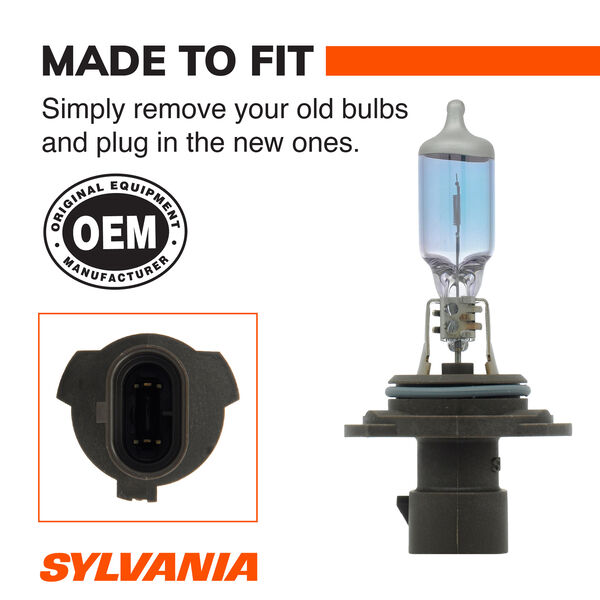 SYLVANIA 9006XS SilverStar Halogen Headlight Bulb, 1 Pack, , hi-res