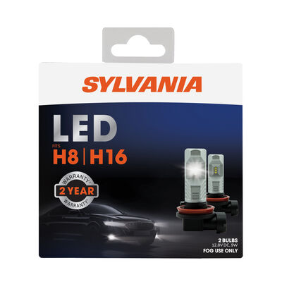 SYLVANIA H8 LED Fog Bulb, 2 Pack
