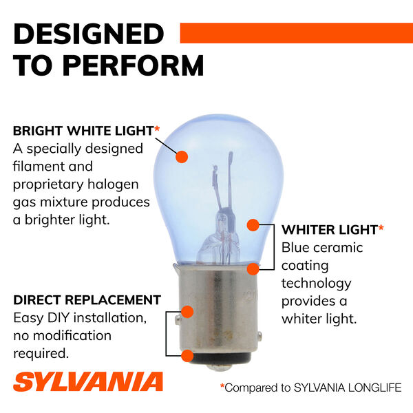 SYLVANIA 2057 SilverStar Mini Bulb, 2 Pack, , hi-res