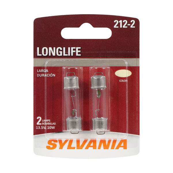 SYLVANIA 212-2 Long Life Mini Bulb, 2 Pack, , hi-res