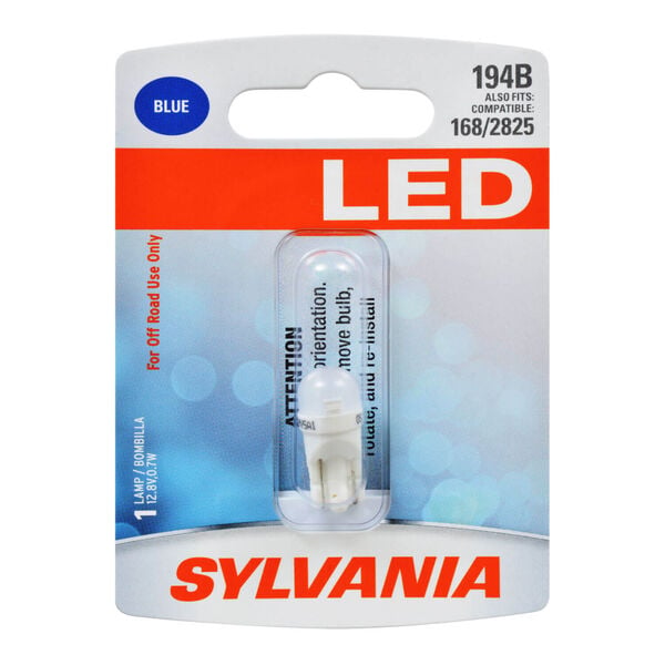 SYLVANIA 194B BLUE SYL LED Mini Bulb, 1 Pack, , hi-res